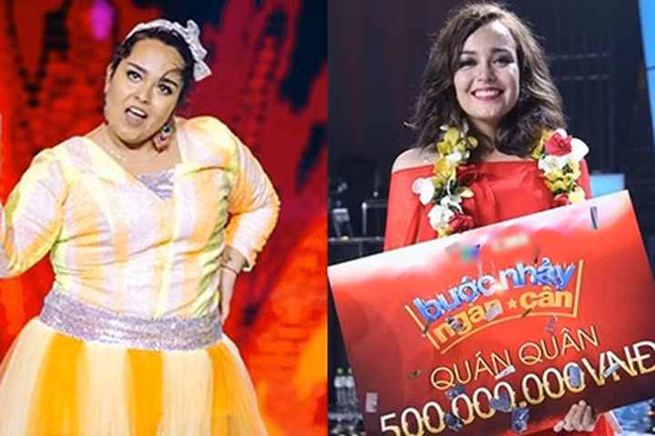 Hot girl 60 kg đoạt quán quân "Bước nhảy ngàn cân"