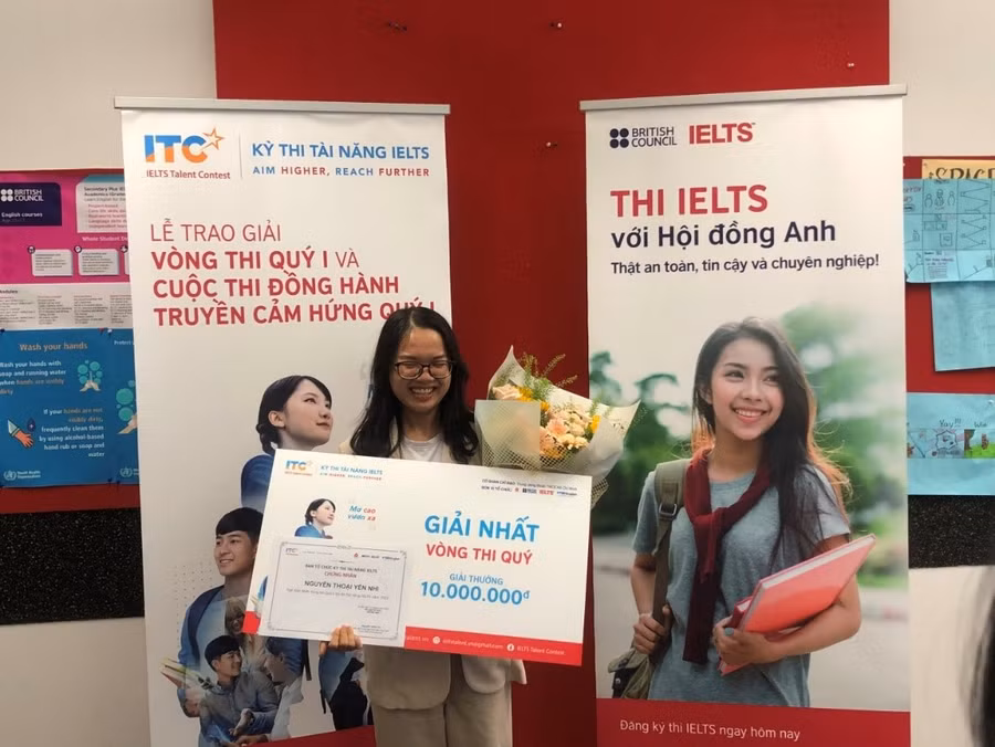 Thí sinh Nguyễn Thoại Yến Nhi, sinh viên Trường Đại học Khoa học Xã hội và Nhân văn, ĐHQG TP.HCM đạt giải Giải Nhất (Bảng C) Vòng thi Quý I năm 2022