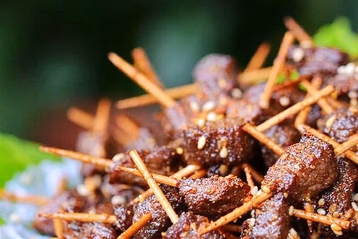 Bò chiên tẩm vừng càng ăn càng thích