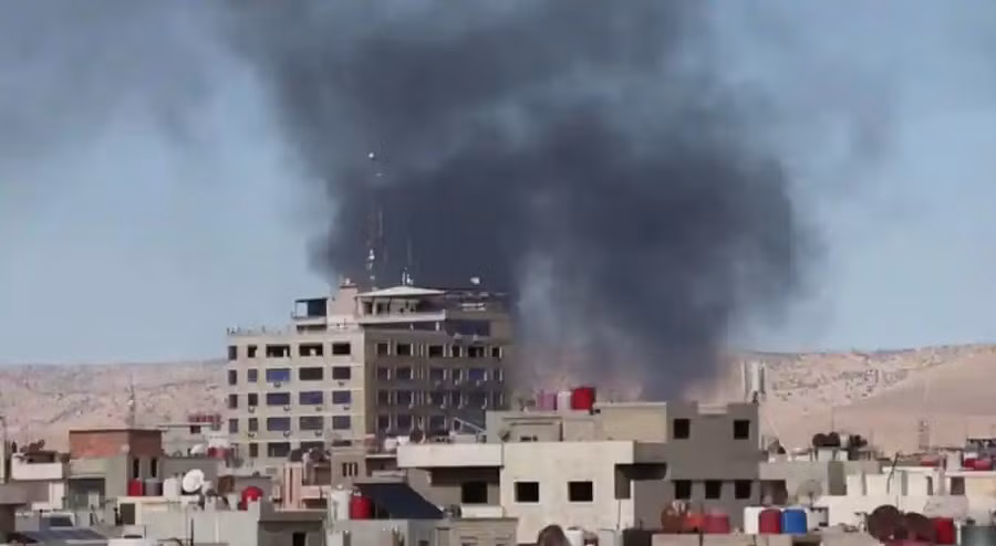 Vụ tấn công bằng UAV vào học viện quân sự ở Syria.