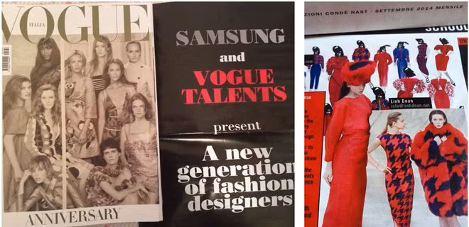 Bộ sưu tập của Linh Đoàn trên tờ Vogue. 9X Việt lọt top 200 nhà thiết kế trẻ xuất sắc nhất thế giới