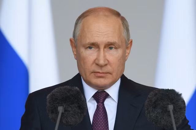 Tổng thống Nga Putin.