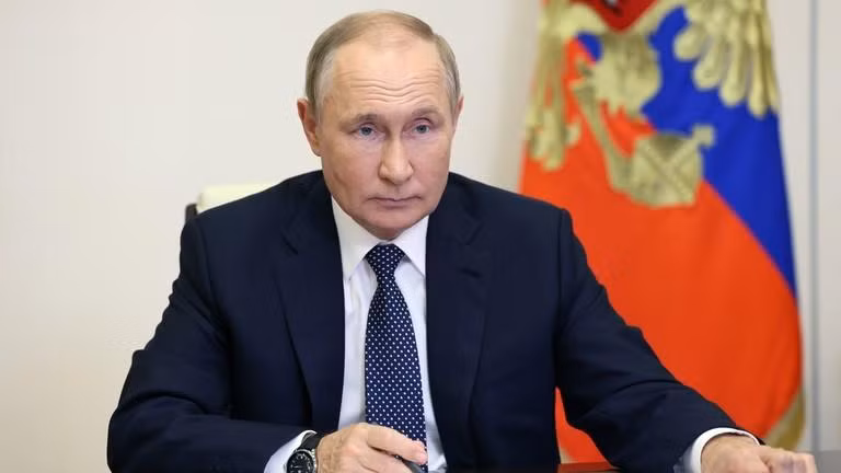 Tổng thống Nga Putin.