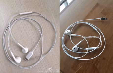Xuat hien hinh anh tai nghe iPhone 7 dung cong Lightning - Anh 1
