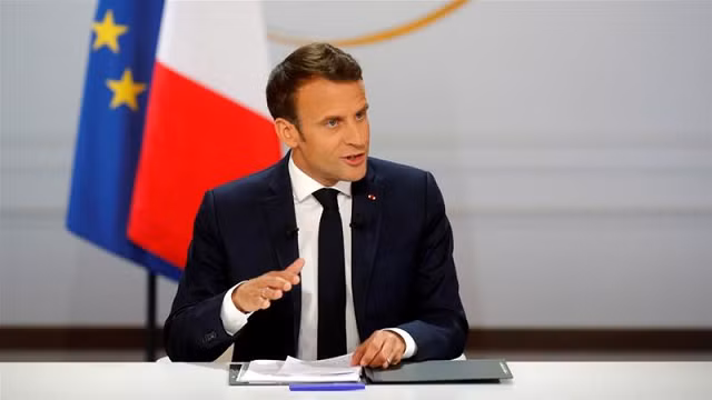 Tổng thống Pháp Emmanuel Macron.