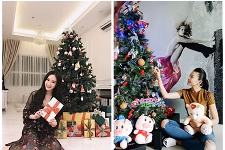 Rộn ràng không khí Giáng sinh trong từng nhà Sao Việt