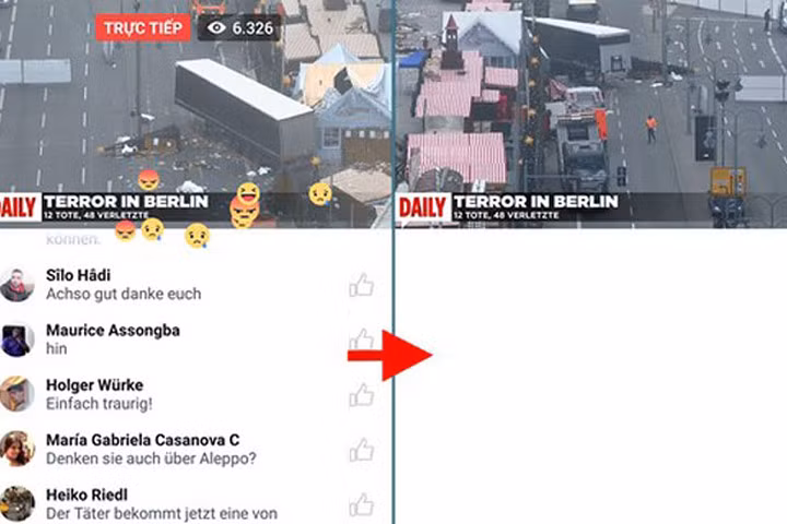 Hướng dẫn tắt chat khi xem live stream Facebook trên di động