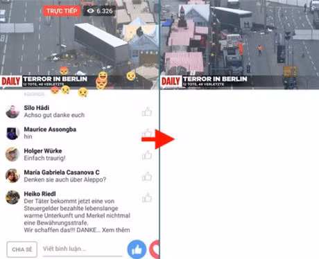 Huong dan tat chat khi xem live stream Facebook tren di dong - Anh 1