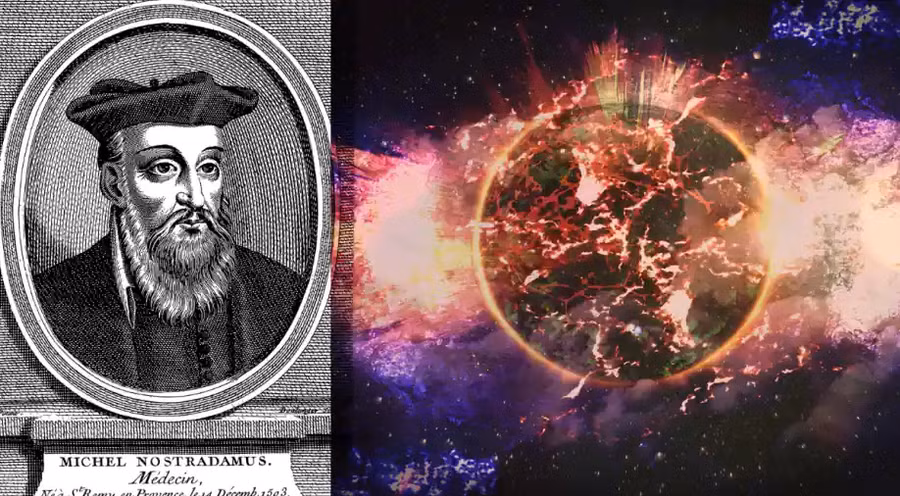 Nhà chiêm tinh Pháp Nostradamus với những dự đoán cho tương lai.