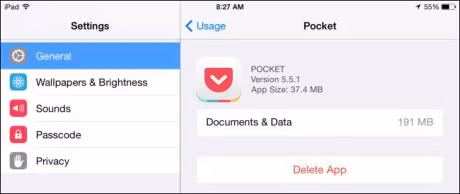 Meo giai phong nhanh khong gian luu tru cho iPhone, iPad - Anh 3