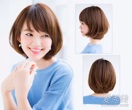  Nhìn qua thì kiểu tóc này không khác mấy so với những kiểu tóc bob uốn cụp nhưng phía sau nếu tinh ý bạn sẽ nhận thấy sự khác biệt ở phần đuôi tóc. Không uốn cụp hẳn vào gáy mà lại cong từ hai phía và chụm lại với nhau trong khi phía trước vẫn ôm lấy gương mặt, một kiểu tóc thú vị bạn có thể thử trong năm mới này. 