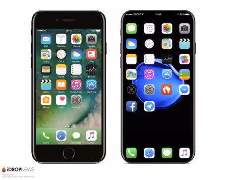 Xuat hien thiet ke iPhone 8 khong vien man hinh - Anh 1