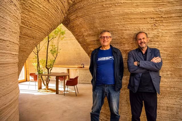 Massimo Moretti và Mario Cucinella.