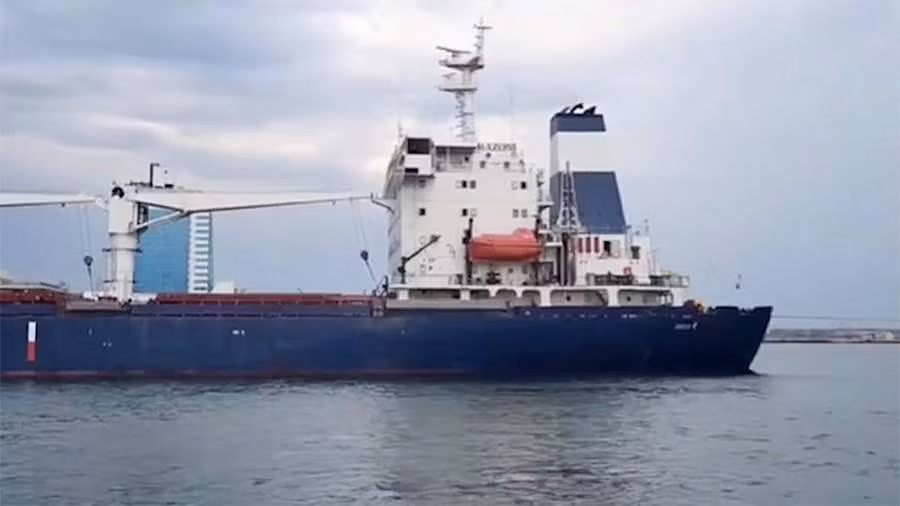 Tàu chở ngũ cốc rời cảng Odessa