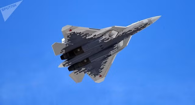 Chiến đấu cơ Su-57 của Nga.