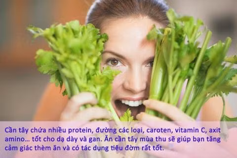 Những loại rau xanh nên ăn nhiều trong mùa thu