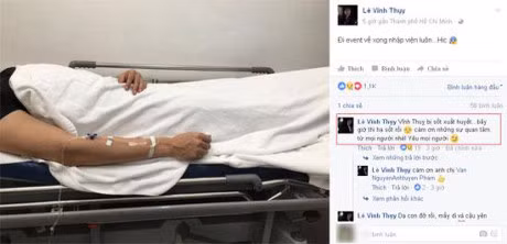 Vinh Thuy phai nhap vien khien fan lo lang - Anh 3