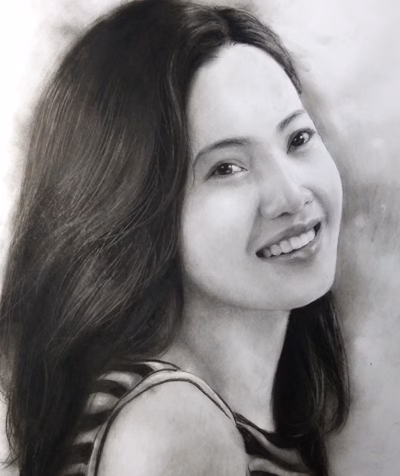 Thông thường, chàng trai đến từ Bắc Giang mất gần 3 tiếng để hoàn thành một bức tranh trên khổ giấy A3. “Lúc nào mình cũng có thể vẽ được nhưng khi có hứng thì hoàn thành nhanh hơn, đẹp hơn”, Thành chia sẻ. Thông thường, chàng trai đến từ Bắc Giang mất gần 3 tiếng để hoàn thành một bức tranh trên khổ giấy A3. “Lúc nào mình cũng có thể vẽ được nhưng khi có hứng thì hoàn thành nhanh hơn, đẹp hơn”, Thành chia sẻ.