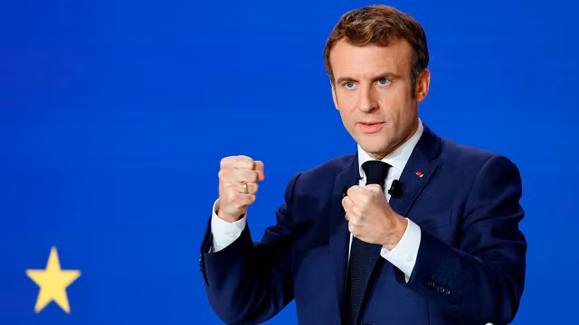 Tổng thống Pháp Emmanuel Macron.