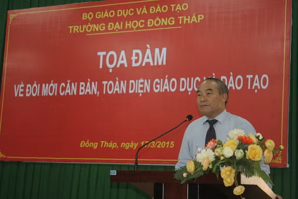Trường ĐH Đồng Tháp tọa đàm về đổi mới căn bản, toàn diện GD - ĐT