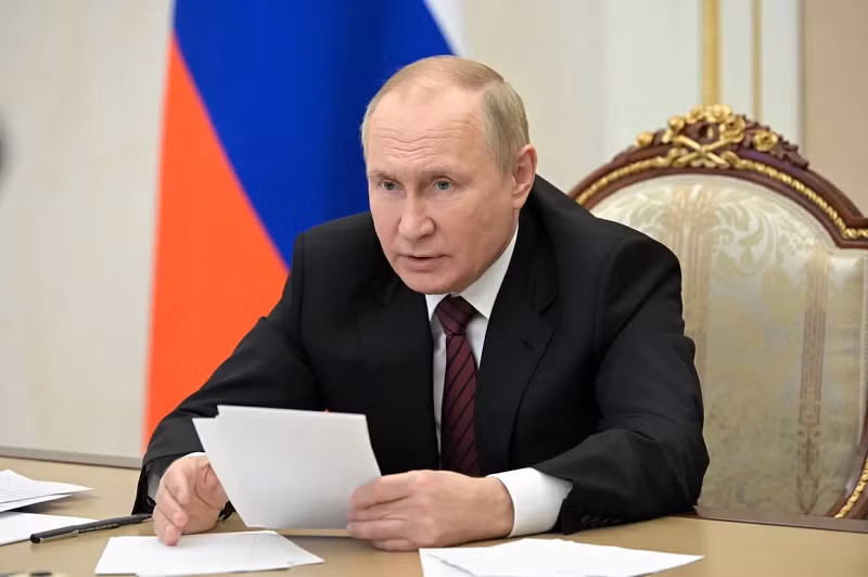 Tổng thống Nga Vladimir Putin.