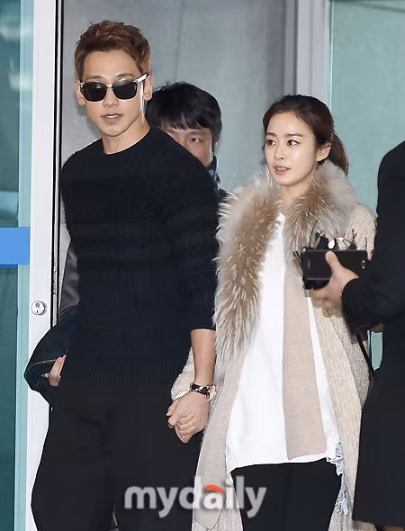 Khac nguoi, vo chong Kim Tae Hee - Bi Rain ket hon xong moi chup anh cuoi - Anh 3