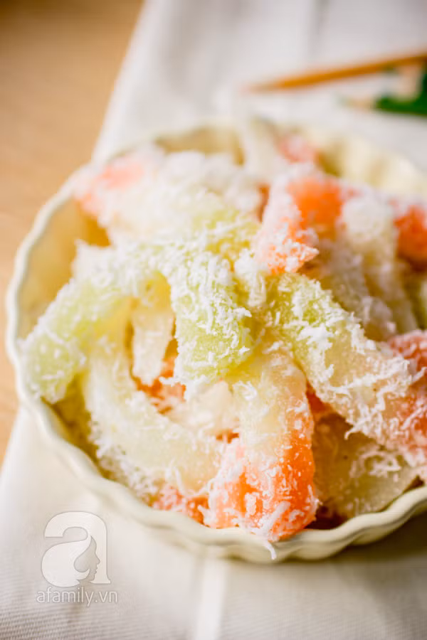 Cách làm bánh tằm khoai mì “chuẩn không cần chỉnh“