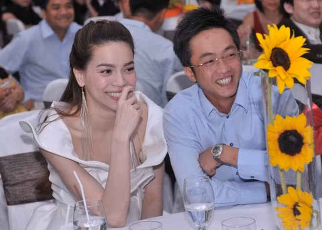 "Nữ hoàng giải trí" và "đại gia phố núi" thuở mặn nồng. 