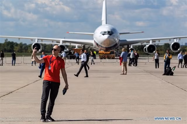 Triển lãm MAKS 2019 quy tụ 827 công ty từ 33 quốc gia.