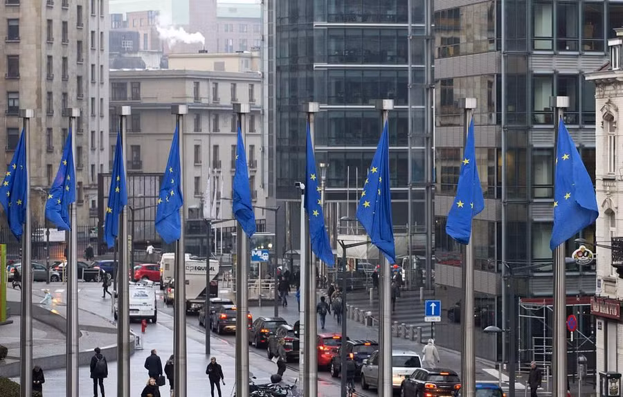 Cờ EU.