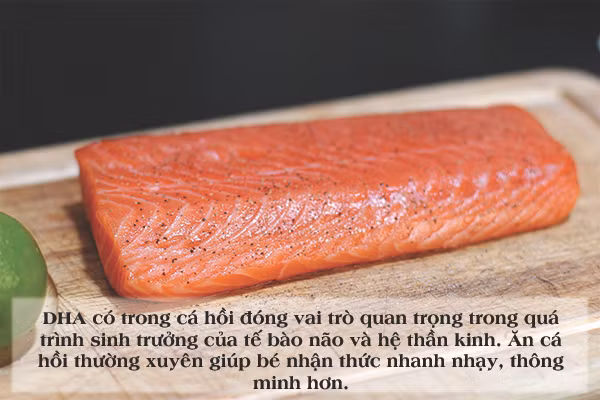 Những lợi ích không ngờ của cá hồi đối với bé yêu của bạn ảnh 1