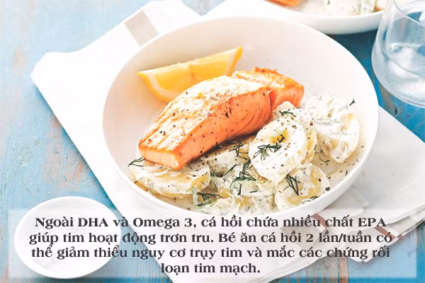 Những lợi ích không ngờ của cá hồi đối với bé yêu của bạn ảnh 5
