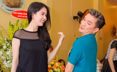 Ong hoang showbiz, Mr Dam van kem Ngoc Trinh
