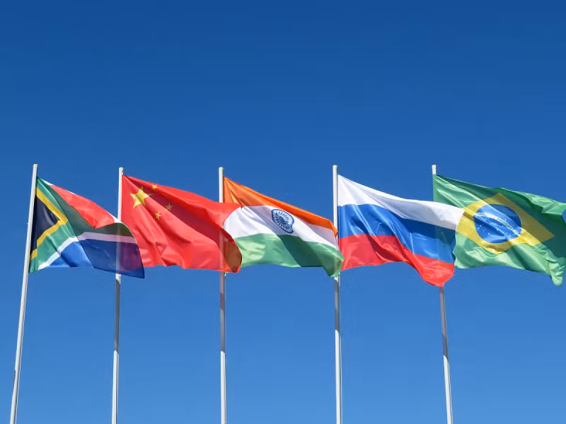Các nước thành viên của BRICS.
