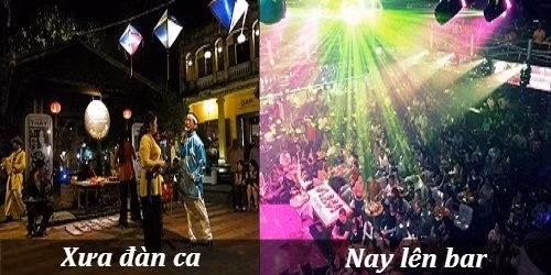 Xưa đàn ca. Nay lên bar. Khác biệt giữa Tết xưa và Tết nay qua bộ ảnh chế hài hước