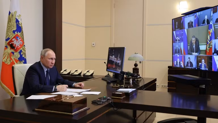 Tổng thống Nga Vladimir Putin.