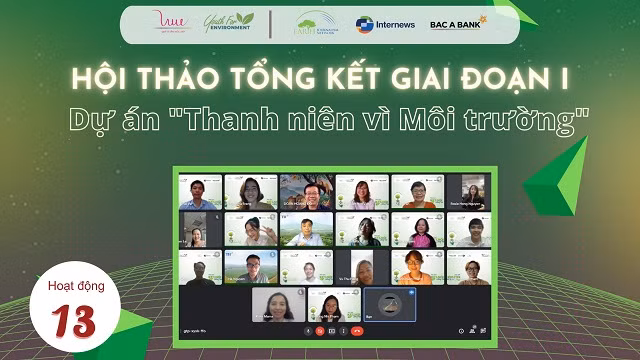 Hành trình một năm dự án Thanh niên vì Môi trường ảnh 8
