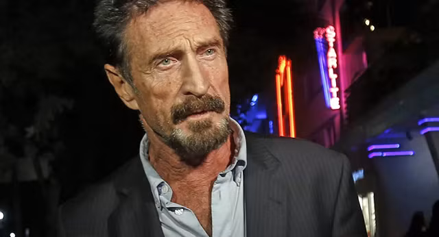 Người sáng lập John McAfee của phần mềm diệt virus McAfee