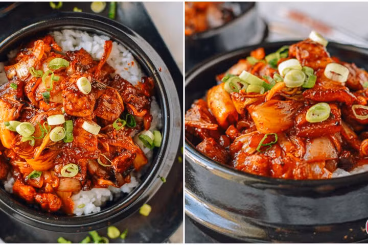 Thịt ba chỉ rang kim chi lạ miệng, chỉ 10 phút là xong