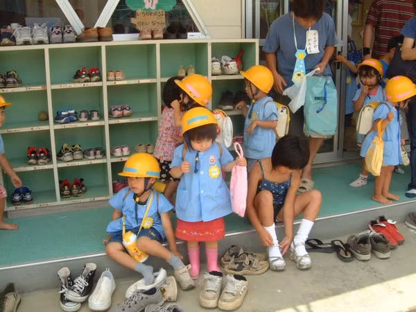 Một ngày đi học thú vị ở trường mầm non Nhật Bản