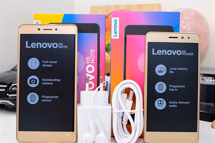 Bộ đôi smartphone pin khủng của Lenovo mới xuất hiện tại Việt Nam