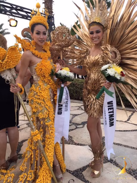 Nguyen Thi Thanh lot top 3 voi trang phuc tai che tai Miss Eco International - Anh 5