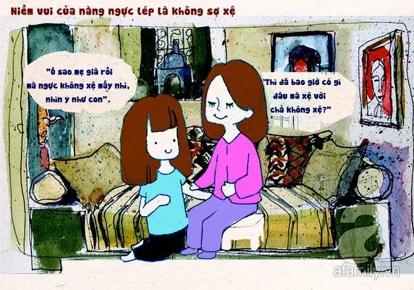 ngực lép