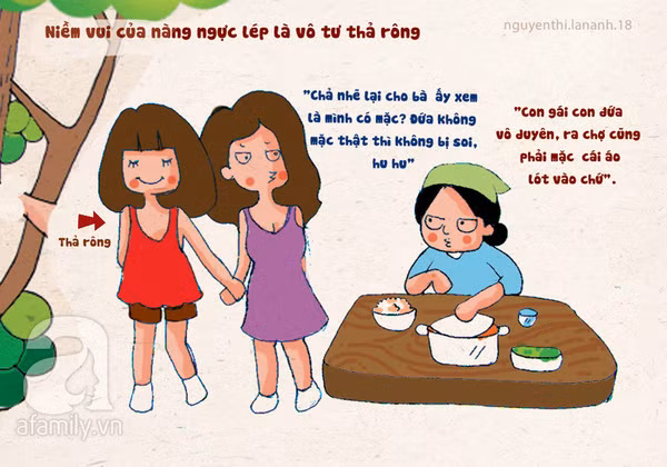 ngực lép