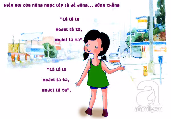ngực lép