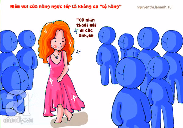 ngực lép