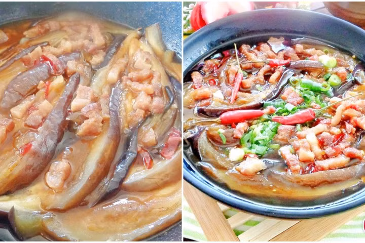 Cà tím kho quẹt rẻ tiền mà trôi cơm vô cùng