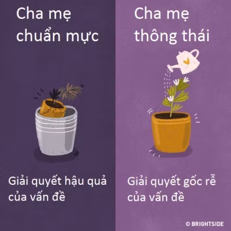 11 khac biet giua cha me chuan muc va cha me thong thai - Anh 2