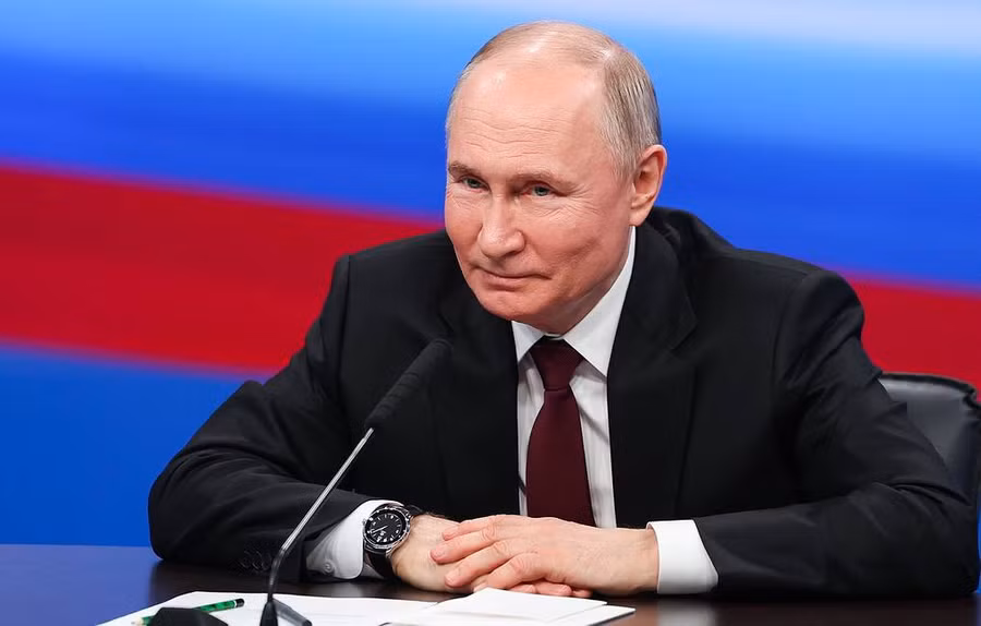 Tổng thống Nga Putin.