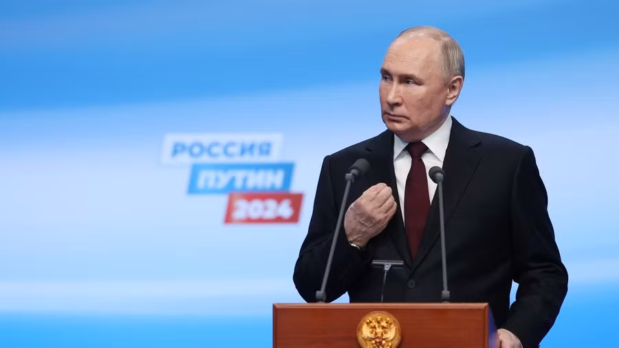 Tổng thống Nga Putin.